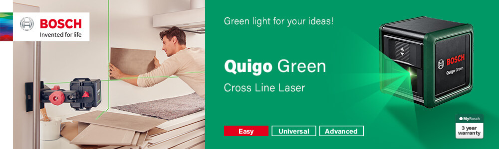 Bosch green light laser sales level