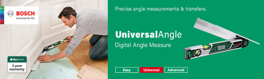 Bosch UniversalAngle
Digital Angle Measure Bosch 0603676001 UniversalAngle Digital Angle Measure