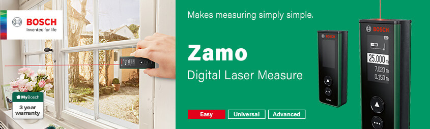 Bosch Zamo
Laser Distance Measure and Area Calculator Bosch 0603672900 ZAMO Laser Distance Measure Area Calculator