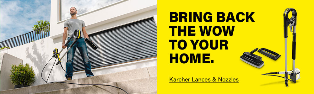 Bring Back The Wow To Your Home.
Karcher Lances & Nozzles Karcher TLA4 Facade Brush Home Garden Pressure Cleaning Spray Lance