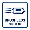 Longer motor life - more runtime -
more power thanks to the brushless motor. Bosch GSR12V35HX Brushless Motor