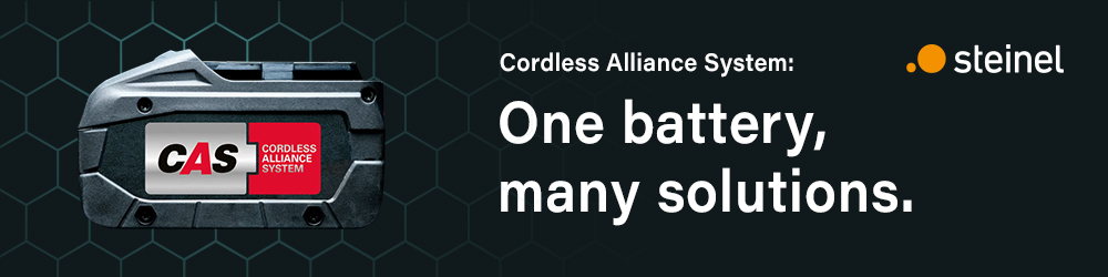Cordless Alliance System:
One battery, many solutions.
Discover cordless freedom – cross-manufacturer! Steinel MH5 CAS Cordless Alliance System
