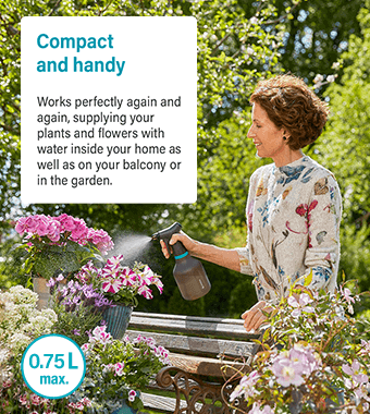 Gardena 1111020 City Gardening Balcony Pump Compact Sprayer