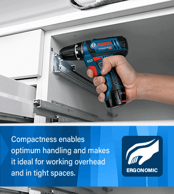 Bosch Professional GSR12V15 Compact Ergonomic