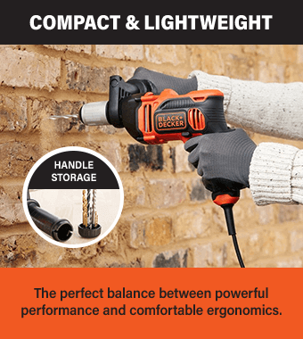 BlackDecker BEH850K Compact Lightweight Drill
