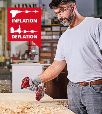 Einhell CE-AP-18-Li 18v Cordless Compact Lightweight Air Pump workshop blower inflating Deflation