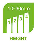 10mm-30mm Cutting Height ( 4 Settings ) SimpliGlide 360 Cutting Height