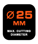 BCPP18 Cutting Diameter