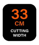 33cm Cutting Width BCMW3336 Cutting Width
