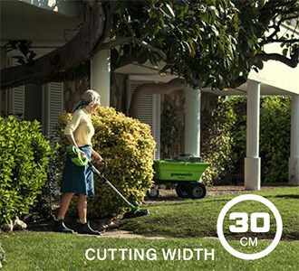 Greenworks G24LT28 24v Cordless Grass Trimmer 300mm