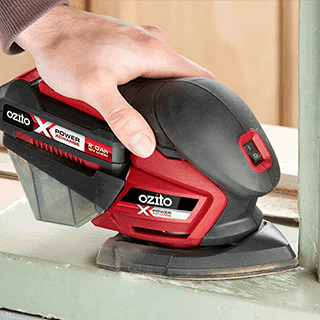 Ozito PXDDGK900U PXMSS Hook Loop Detail Sander Enviro Air Dust Canister