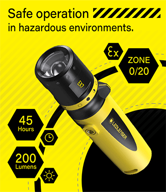 LEDLenser EX7 ATEX IECEx LED Torch