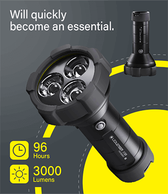 LEDLenser i18R Industrial Rechargeable LED Torch