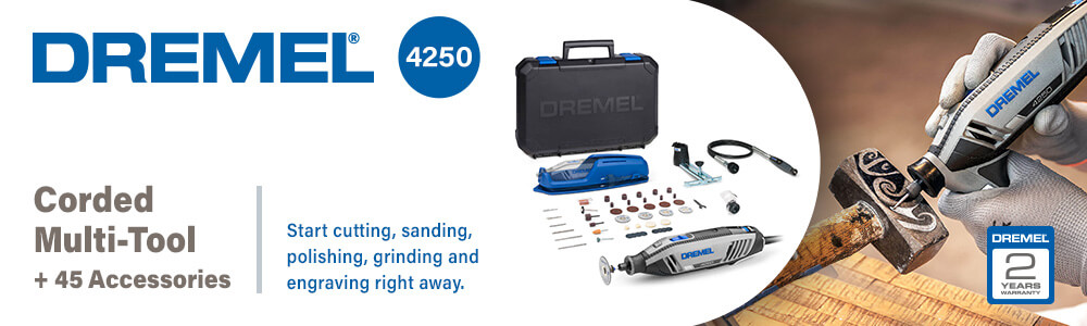 Dremel 4250 Rotary Multi Tool Kit 45 Accessories