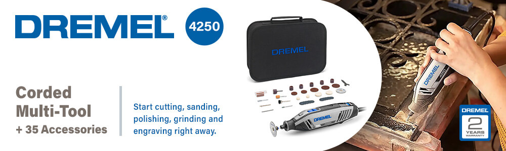 Dremel 4250 Rotary Multi Tool and 35 Accessories Dremel 4250 Rotary Multi Tool 35 Accessories