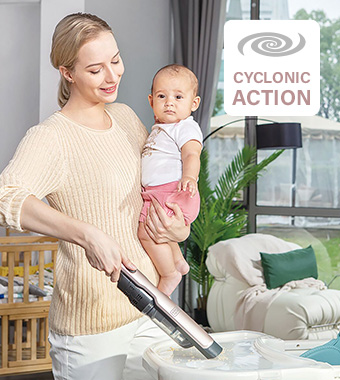 BlackDecker DVC320BRG slim cordless vacuum cleaner Lightweight Cyclonic