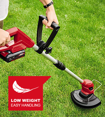Low Weight - Easy Handling Einhell GC-CT 18-24 Li Telescopic Grass Trimmer Low Weight