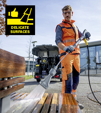 Karcher 21130880 Professional TR 050 Eco!Booster Nozzle Easy!Lock efficient jet sustainable delicate facade fence vehicle painted wooden