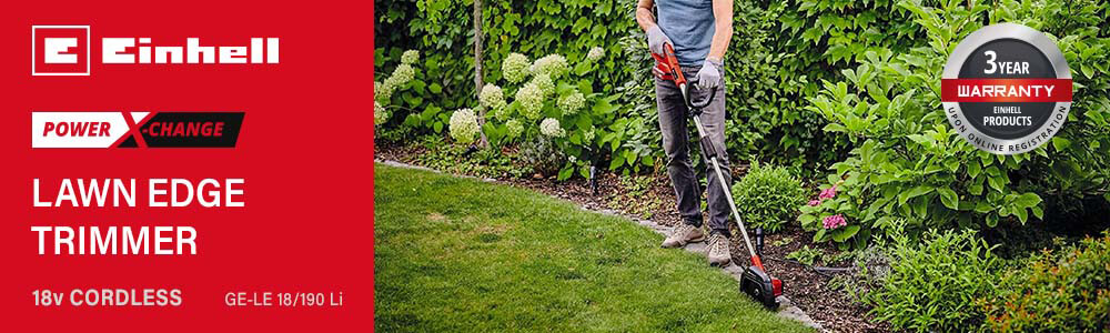 Einhell GE-LE 18-190 Li 18v Cordless Lawn Edge Trimmer Power-X-Change