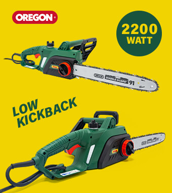 Webb WEECS402200 Electric Chainsaw 2200W watt Low kickback chain adjustment