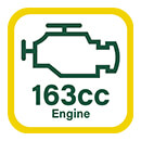 163 cc Engine Capacity Webb Supreme WER21HW4 Engine CC Capacity