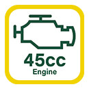 45 cc Engine Capacity Webb WEPCS16 Engine CC Capacity