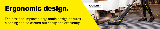 Ergonomic design.
Karcher CV 30/1 Professional Upright Vacuum Cleaner Karcher CV30/1 Professional Upright Vacuum Cleaner New 2020 Model