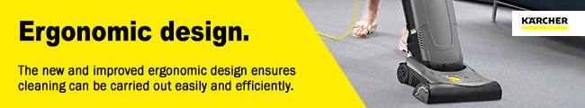 Ergonomic design.
Karcher CV 38/2 ADV Professional Upright Vacuum Cleaner Karcher CV38/2 ADV Professional Upright Vacuum Cleaner New 2020 Model