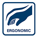Ergonomic handling thanks to low
weight and compact design. Bosch GWS9115S Ergonomic