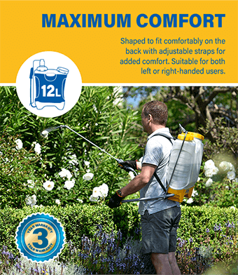 Hozelock 4712 Pulsar Plus Comfort Ergonomic 12L MultiJet 3-in-1 Nozzle
