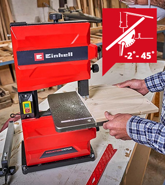 Einhell TC-SB 200/1 Band Saw Tilting Work Table