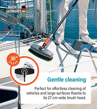 Cleansystem Running Water Rotating Wash Brush