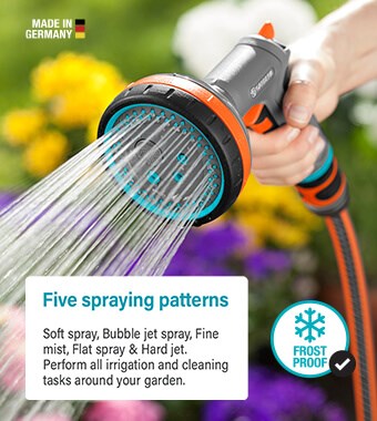 Comfort Multi Sprayer five patterns Frost Proof