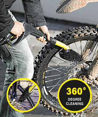 Karcher Wheel Washing Brush 360 Quality Bristles