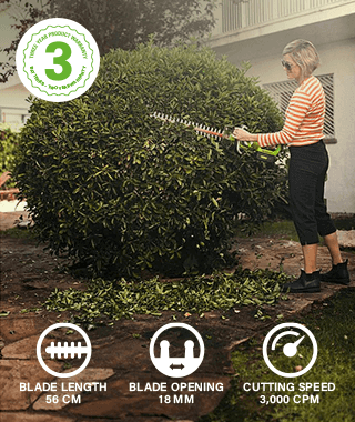 Greenworks G24HT56 Hedge Trimmer Warranty