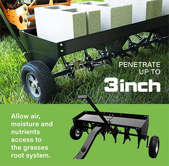 Handy THTPA40 Towable Plug Aerator