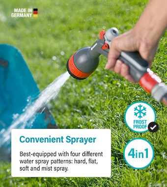 Multi-Purpose 4in1 Spray Gunc Frost Proof Aqua Stop Hose Connector Set