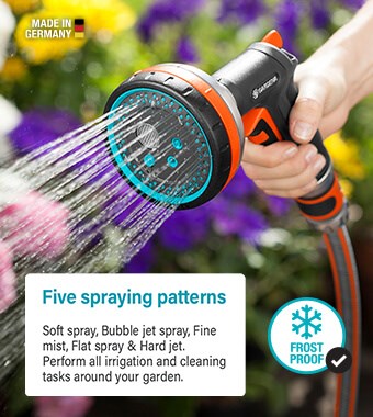 Premium Metal Multi Sprayer five patterns Frost Proof