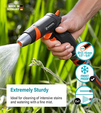 Premium Metal 2in1 Cleaning Spray Nozzle Frost Proof Tap Connectors Set