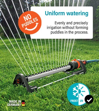 Aqua L Oscillating Sprinkler Puddle-Free