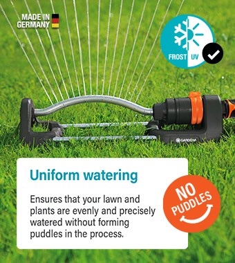 Aqua S Oscillating Sprinkler Puddle-Free