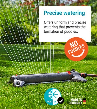 AquaZoom M Oscillating Sprinkler Puddle-Free