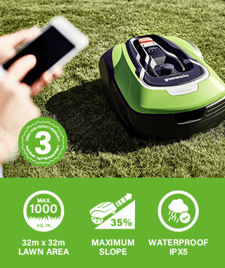 Greenworks OPTIMOW10 Robotic Lawnmower Warranty