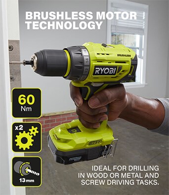 Ryobi R18DD7 ONE+ 18v Cordless Brushless Drill Driver
