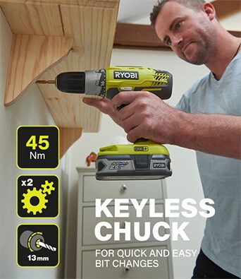 Ryobi R18DDP2 ONE+ 18v Cordless Drill Driver