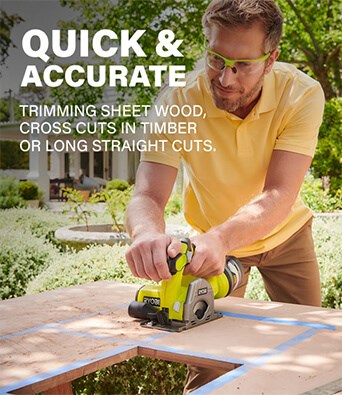 Ryobi R18MMS ONE+ 18v Cordless Multi Material Saw Circular Saws