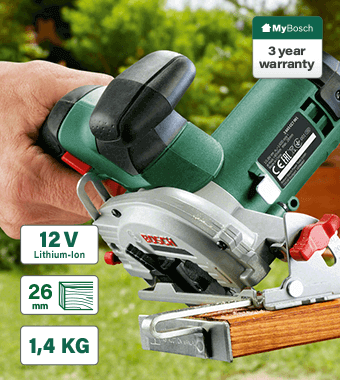 Features:
• 12v Cordless Lithium-Ion
• Cutting depth range at 90°: 0-26mm
• Machine weight: 1.4kg UNIVERSALCIRC Warranty