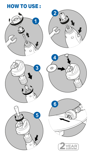 Dremel 670 Use Steps Fine Precise Cuts