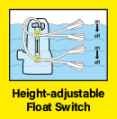 Height-adjustable Float Switch Karcher SP5 Float Switch