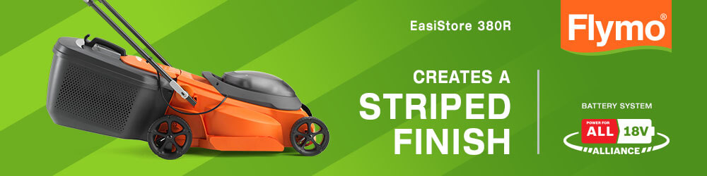 Flymo Cordless Lawnmowers Flymo EasiStore 380R Cordless PowerForAll 18v Alliance Battery System